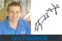 Stephen Denton, owner of Archadeck of Central GA