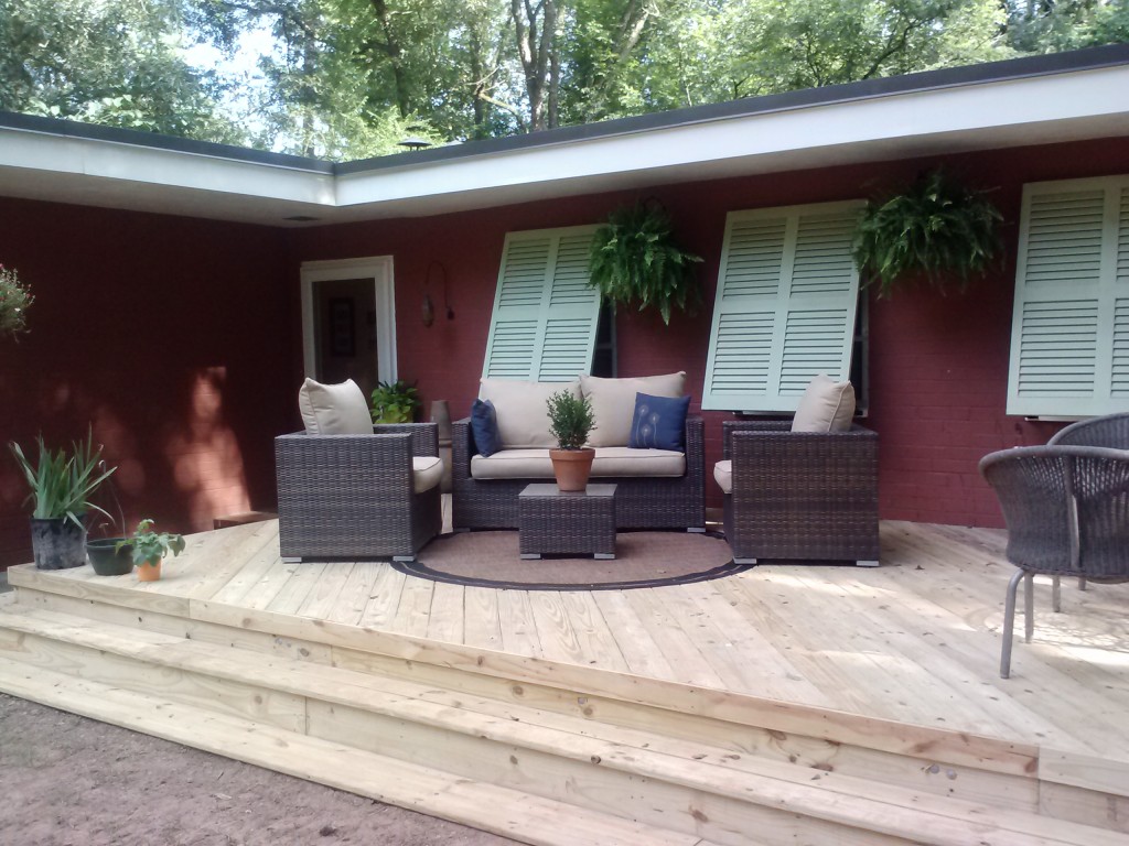 How adding a deck to the front of your Macon GA home can ...