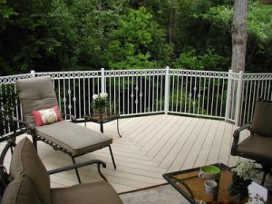 AZEk Deck with seating area