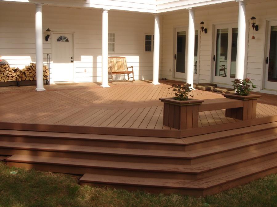 Composite deck in Warner Robins